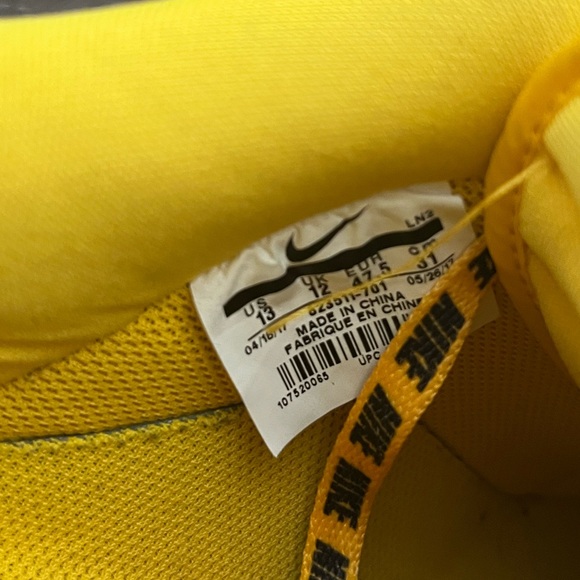 Nike Airforce 1 x NBA - Statement Game Amarillo - Picture 5 of 6
